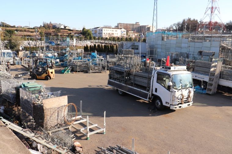 画像:資材センター・メンテナンス工場